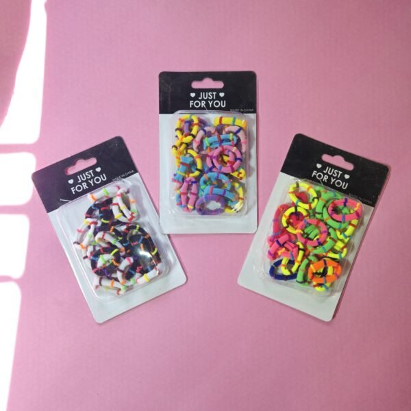 multi color rubber band pack