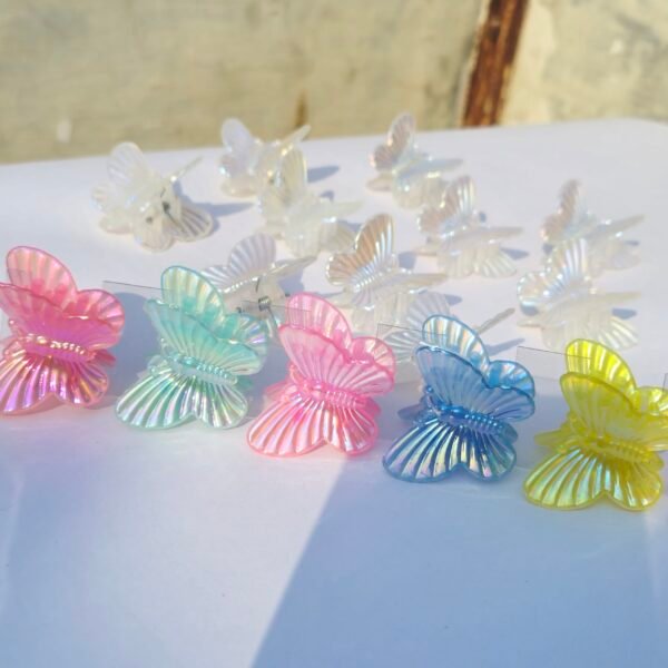 butterfly hair claw clips set - Image 4