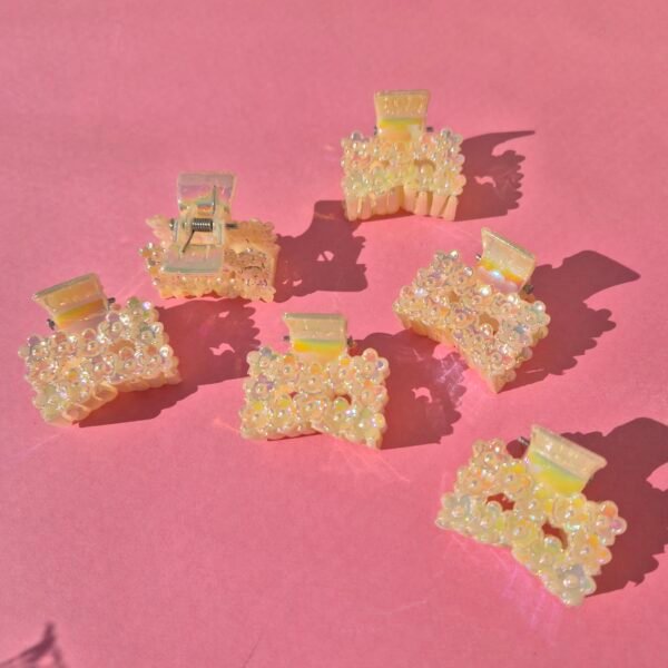 6 pcs mini hair claw clips set